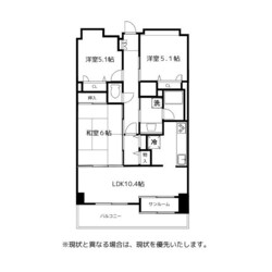 エグゼ富山　10Ｆの物件間取画像